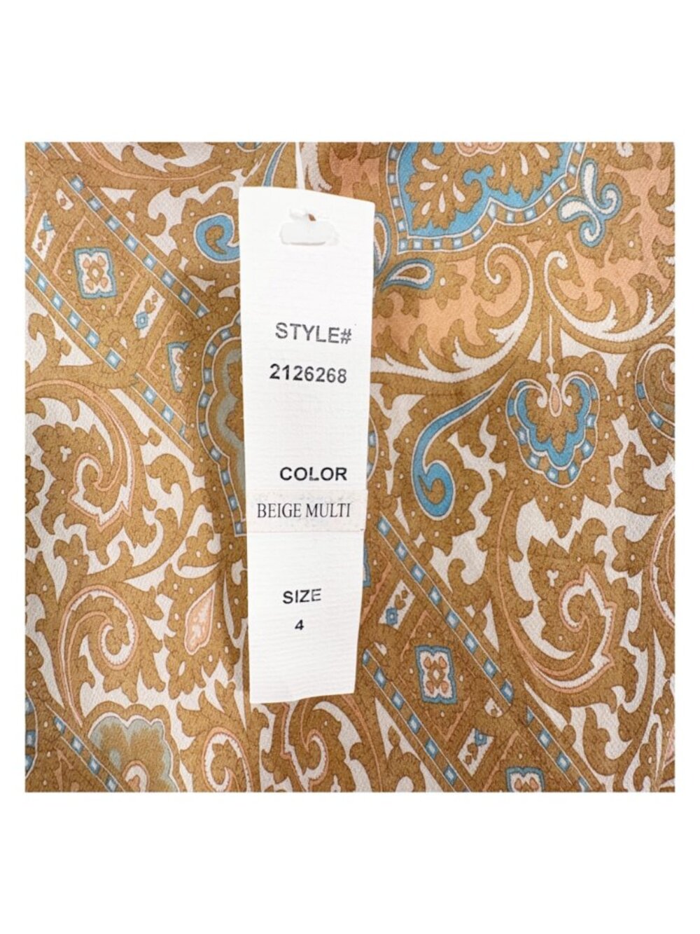 REDUX Y2k Euro Style Silk handkerchief Midi Dress Size 4 NEW - Picture 11 of 11